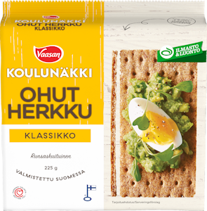 Vaasan Koulunäkki Ohut herkku Klassikko 225 g