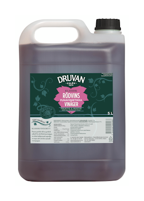 Druvan Punaviinietikka 6% 5L