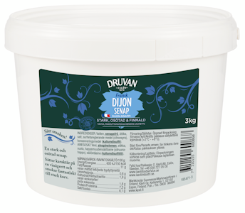 Druvan Dijon-sinappi 3kg