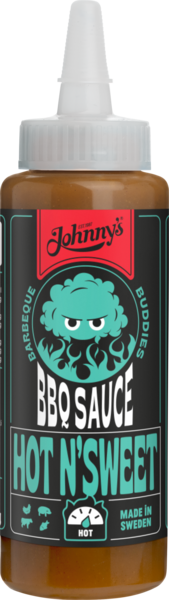 Johnny's BBQ Sauce Hot n’ Sweet grillauskastike 295g
