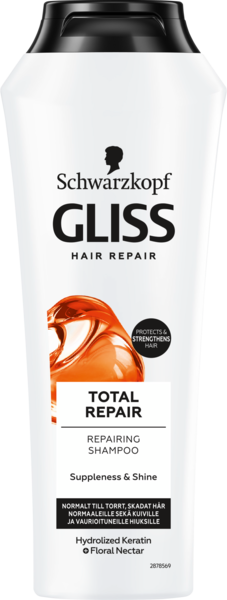 Gliss 250ml shampoo Total Repair