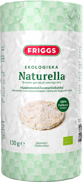 Friggs riisikakku 130g luomu maustamaton