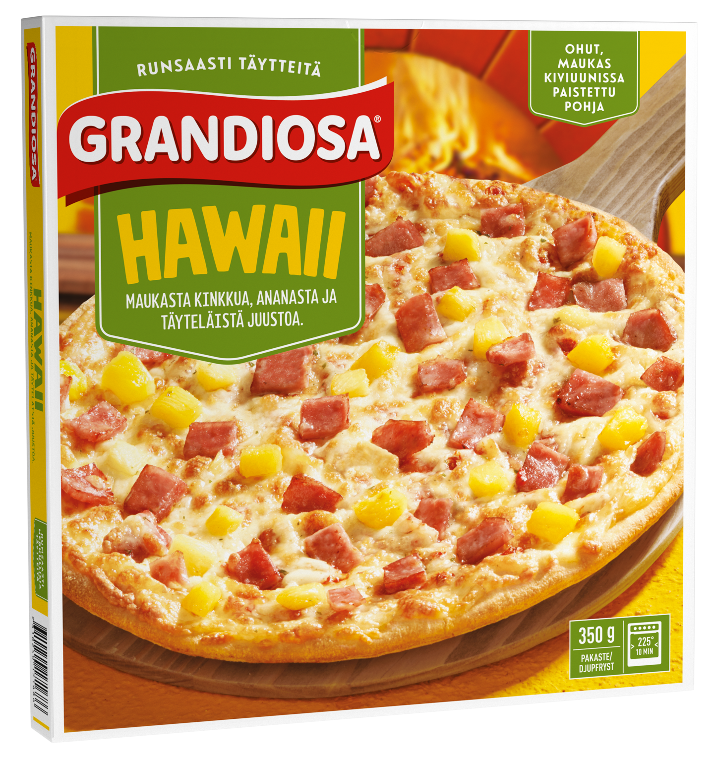 Grandiosa pizza Hawaii 350g kiviuunipizza pakaste