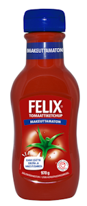 Felix makeuttamaton ketchup 970g