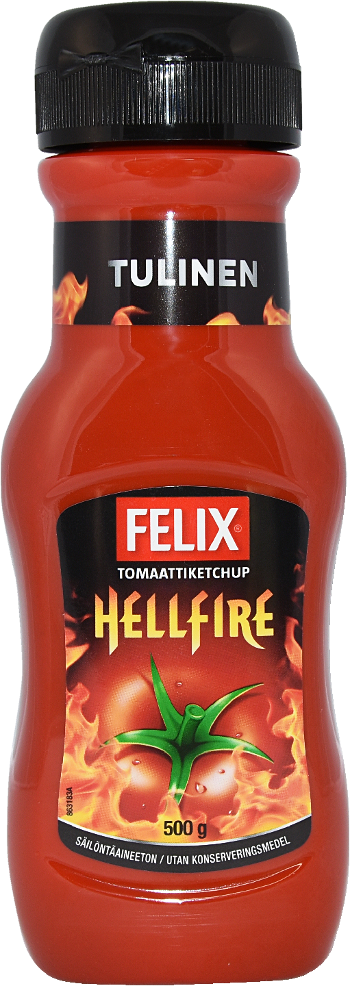 Felix ketchup Hellfire 500g