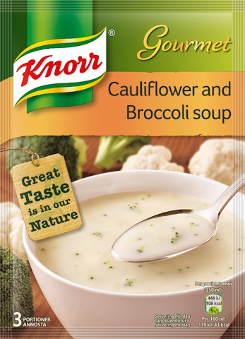 Knorr kukkakaali-parsakaalikeitto keittoainekset 58g