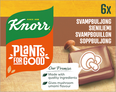 Knorr Liemikuutiot 6x10g Sieni