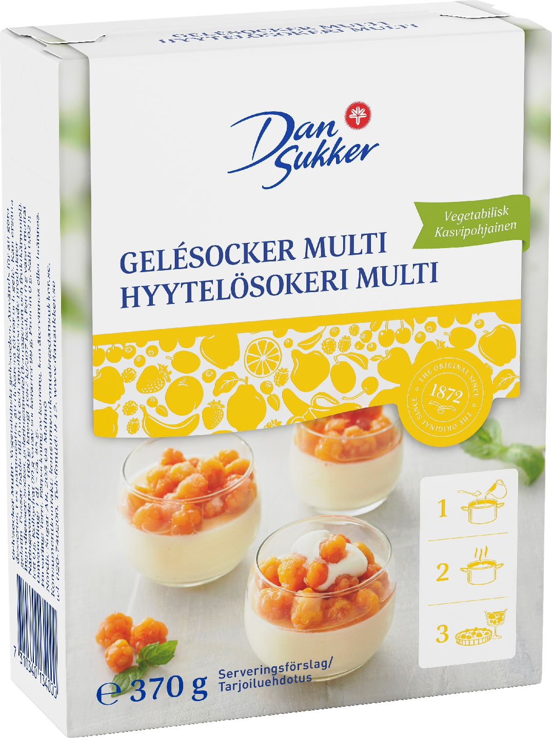 Dansukker hyytelösokeri multi 370g