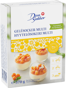 Dansukker hyytelösokeri multi 370g