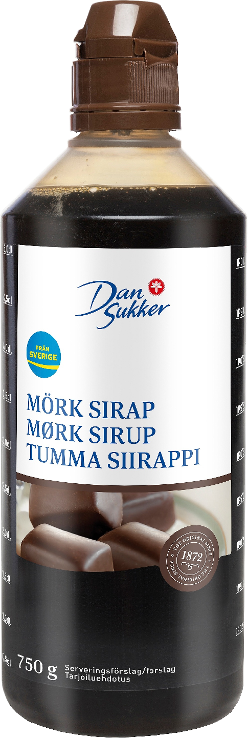 Dansukker tumma siirappi 750g