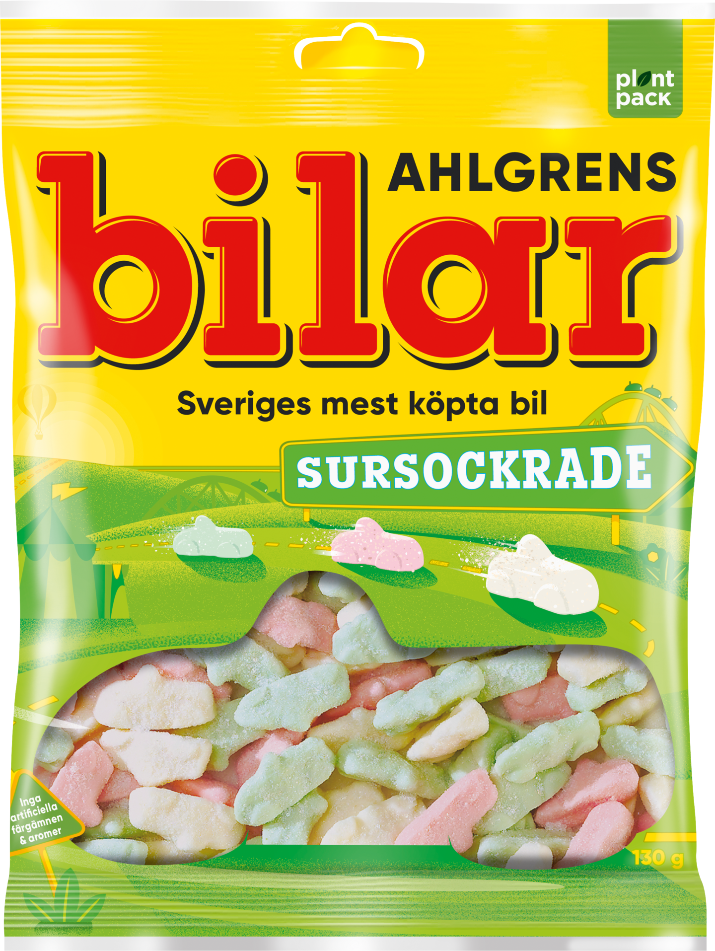 Ahlgrens Bilar Sursockrade makeissekoitus 130g