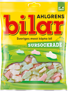 Ahlgrens Bilar Sursockrade makeissekoitus 130g