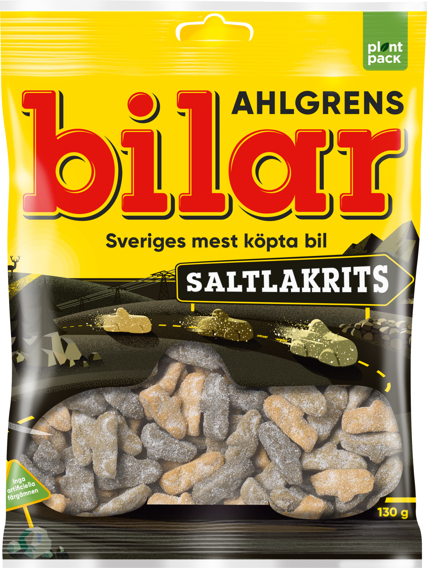 Ahlgrens Bilar Saltlakrits makeissekoitus 130g