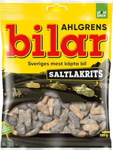 Ahlgrens Bilar Saltlakrits makeissekoitus 130g