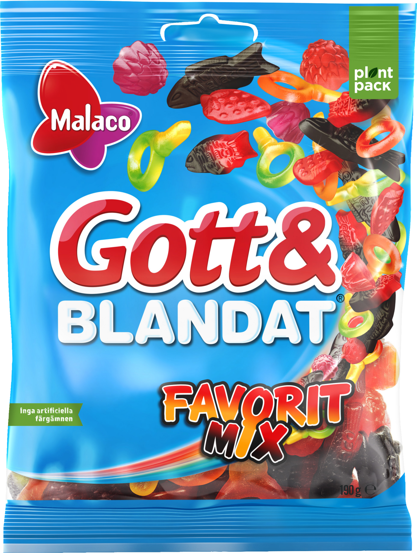 Malaco Gott&Blandat Favoritmix 190g