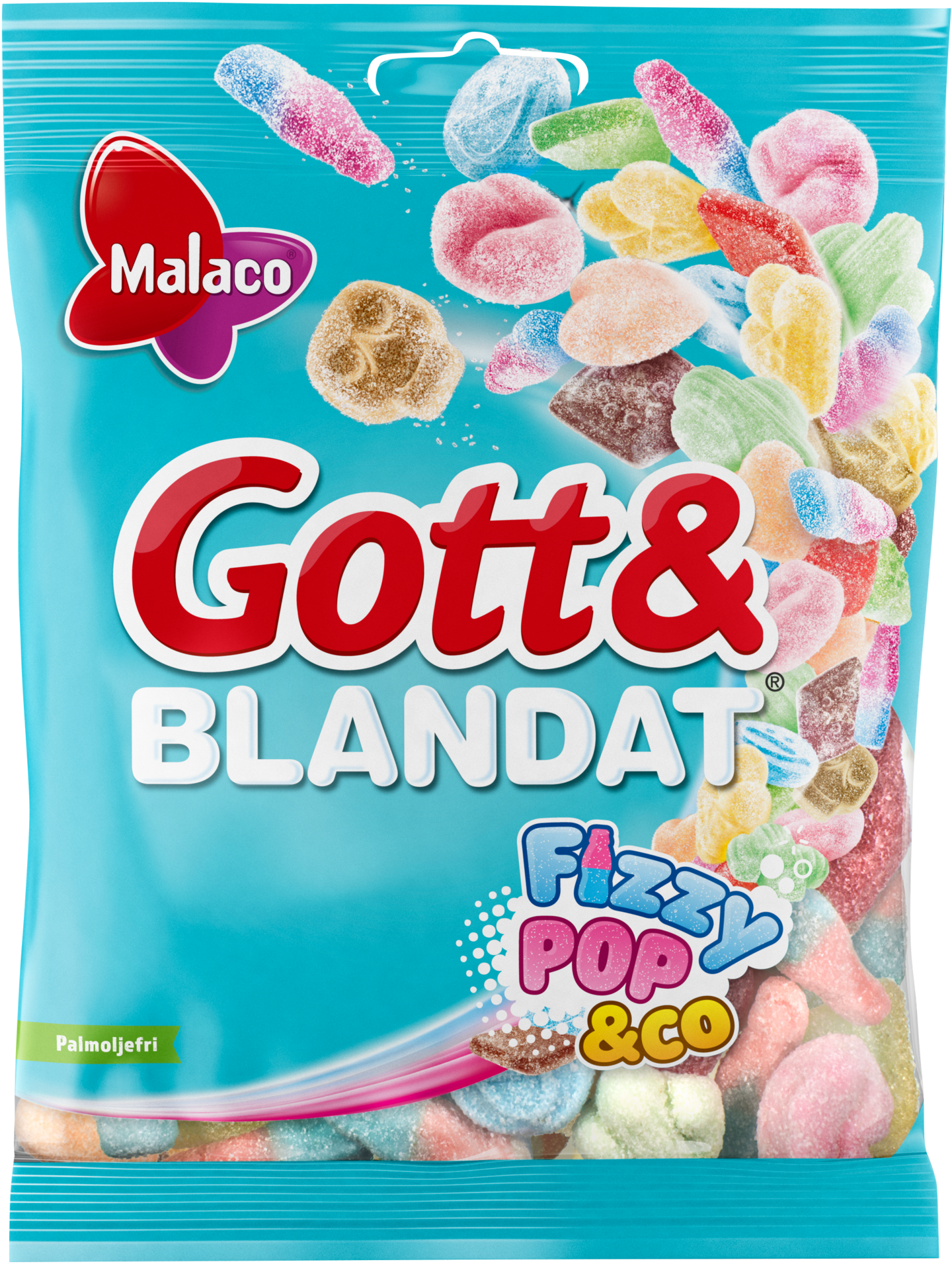 Gott och Blandat Fizzy Pop Mix 170g makeissekoitus