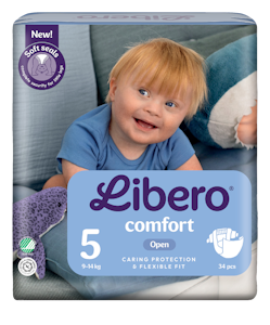 Libero Comfort teippivaippa 34kpl S5 10-14kg