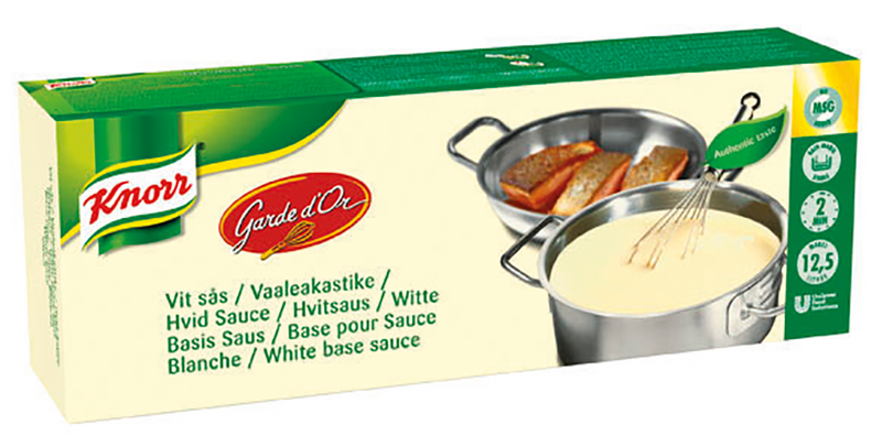 Knorr vaalea kastikepohja 2,5kg/12,5l tanko