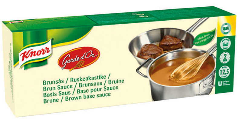 Knorr ruskeakastikepohja 2,5kg/12,5l tanko