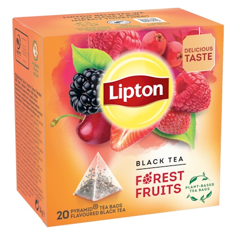Lipton forest Fruit Tea 20 pyramidipussia 34g