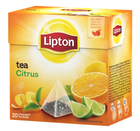 Lipton Citrus Tea 20 pyramidipussia 36g