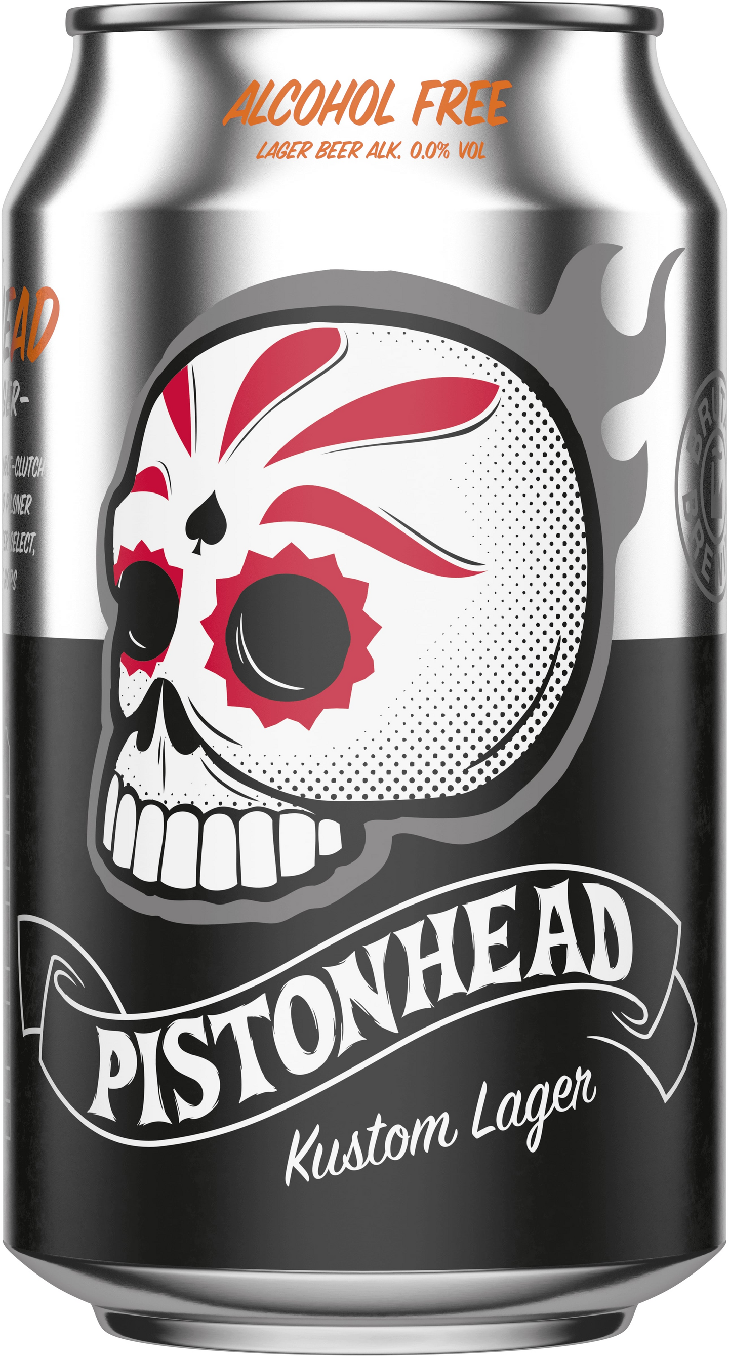 Pistonhead Kustom Lager olut 0,0 0,33l KRuoka Verkkokauppa