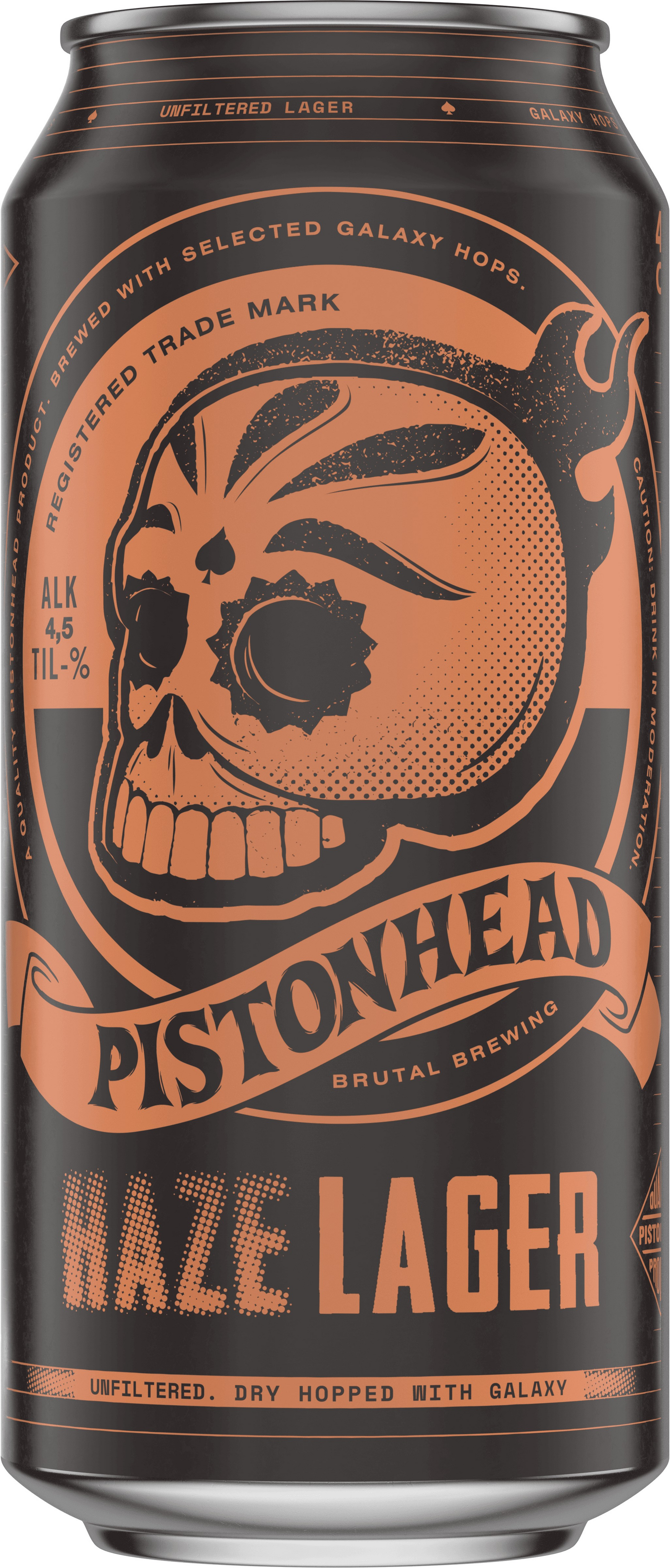 Pistonhead Haze Lager olut 4,5% 0,44l