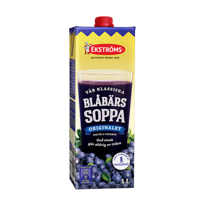 Ekströms mustikkakeitto 1l