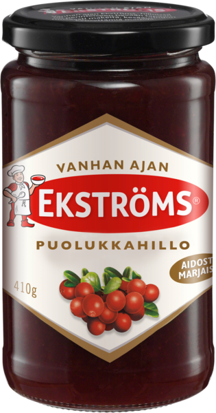 Ekströms Vanhan ajan puolukkahillo 410g