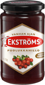 Ekströms Vanhan ajan puolukkahillo 410g