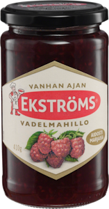 Ekströms Vanhan ajan vadelmahillo 410g