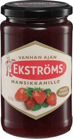 Ekströms Vanhan ajan mansikkahillo 410 g