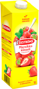 Ekströms Extra Prima mansikkakiisseli 1l