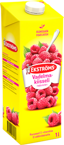 Ekströms Extra Prima vadelmakiisseli 1l