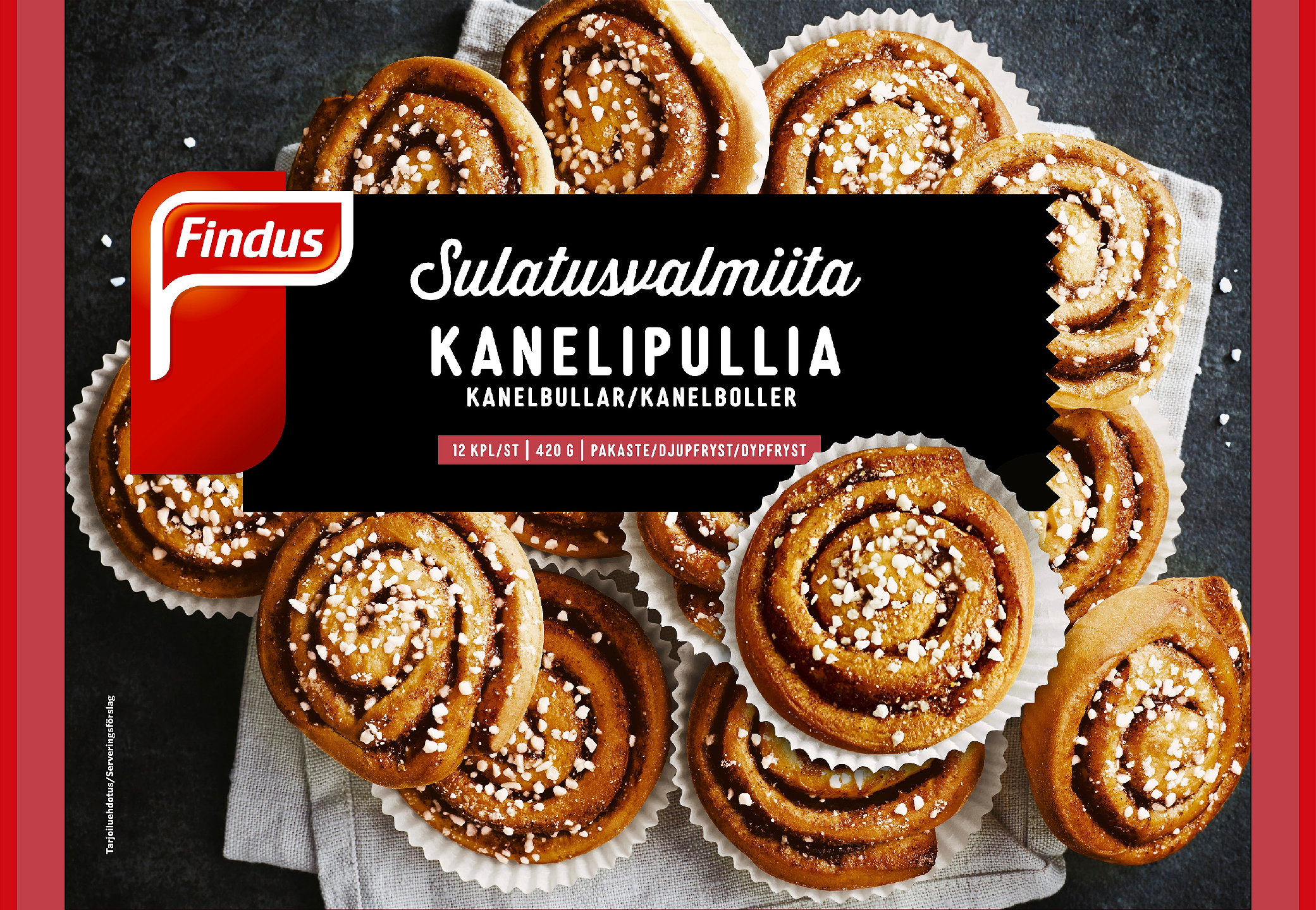 Findus Kanelipullia 420g kypsä pakaste