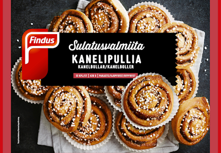 Findus Kanelipullia 420g kypsä pakaste