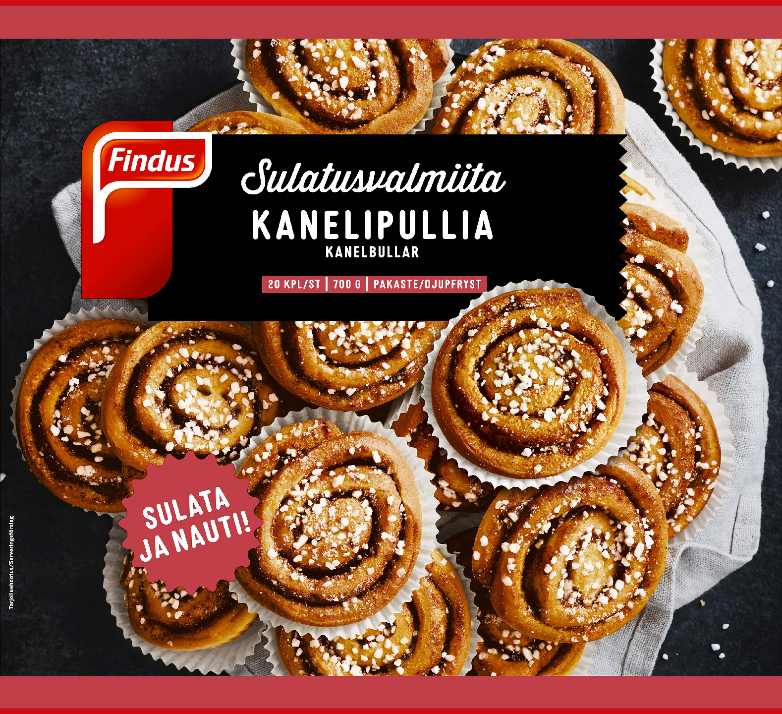 Findus Kanelipullia Big Pack 700 g