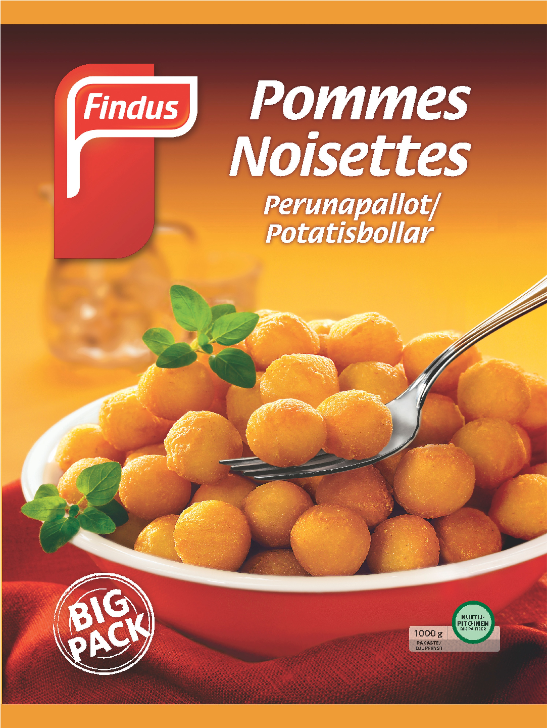 Findus Pommes Noisettes Big Pack 1 kg