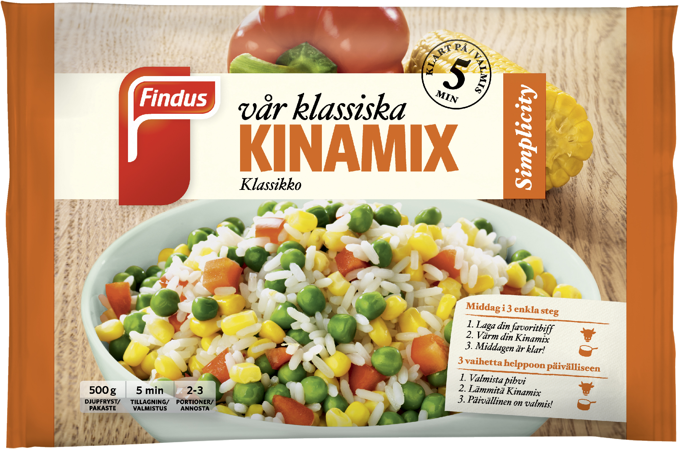 Findus Kina-Mix 500 g