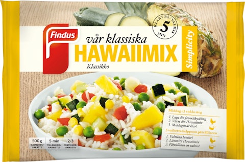 Findus Hawaii-Mix 500 g | K-Ruoka Verkkokauppa
