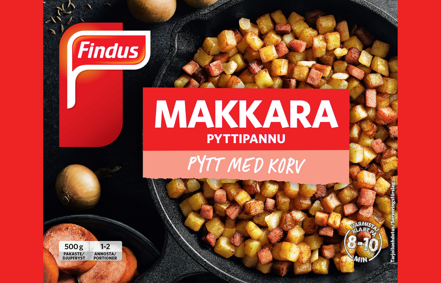 Findus makkarapyttipannu 500g | K-Ruoka Verkkokauppa