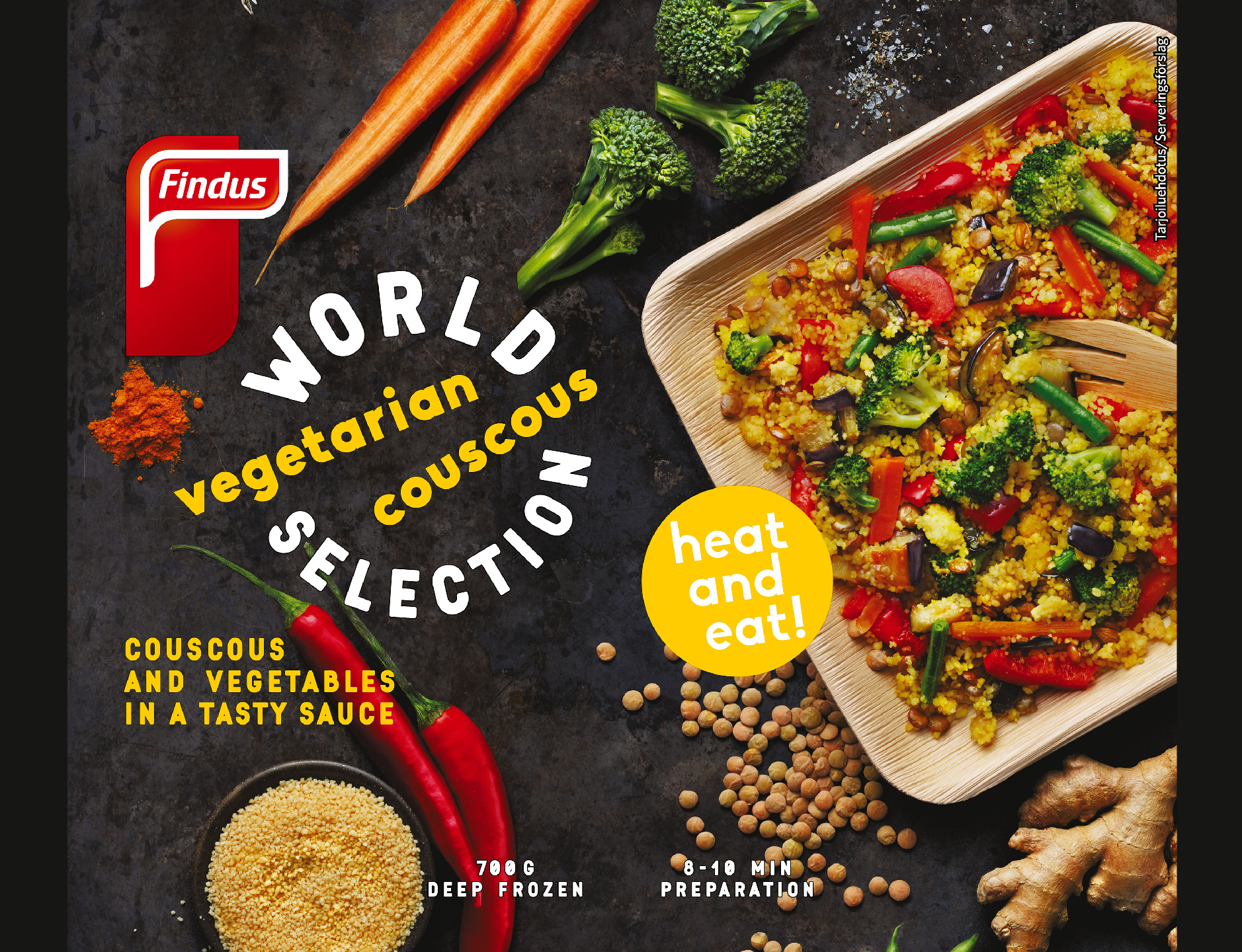 Findus 700g World Selection Vegetarian Couscous