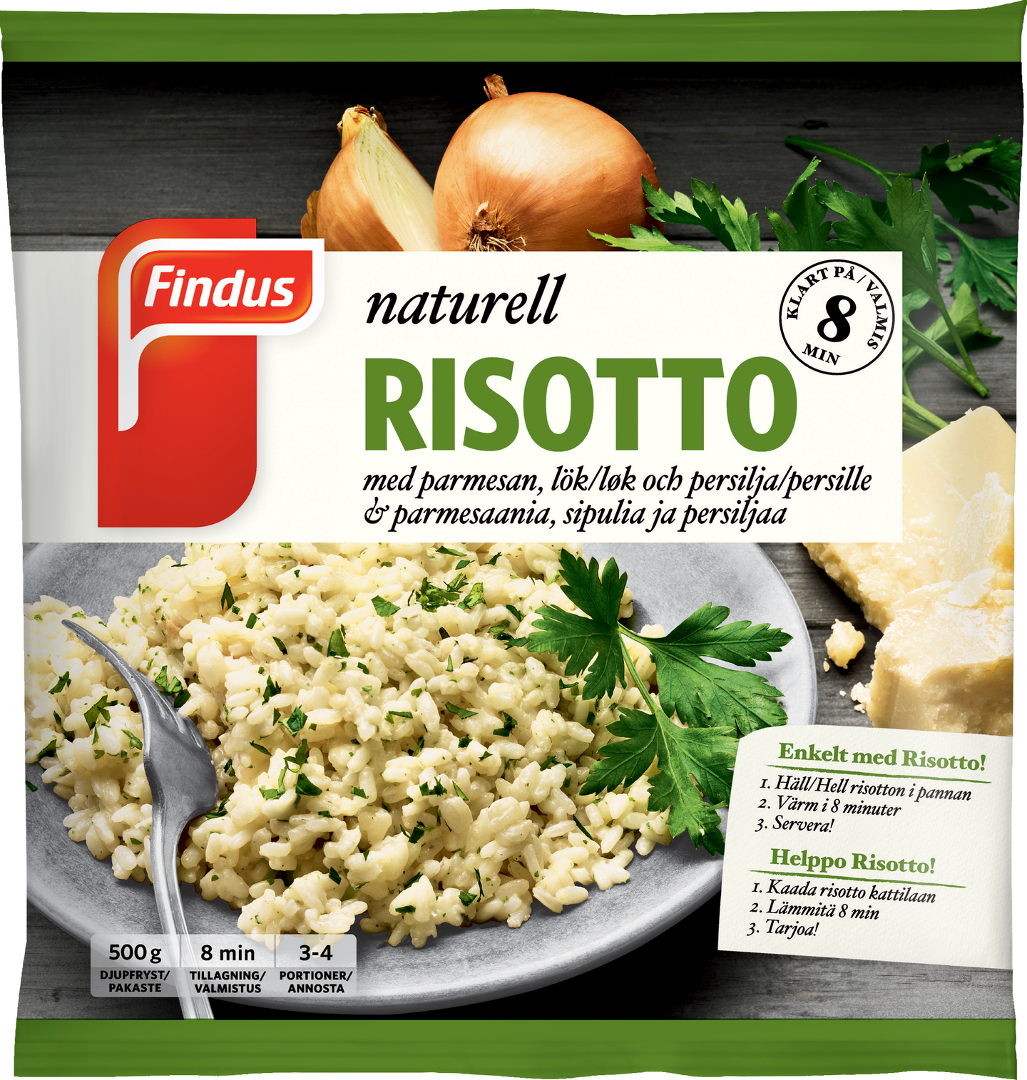 Findus risotto 500g Naturell | K-Ruoka Verkkokauppa