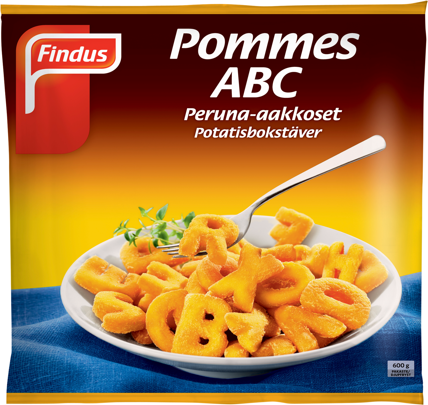 Findus Peruna-aakkoset 600g Pommes ABC | K-Ruoka Verkkokauppa