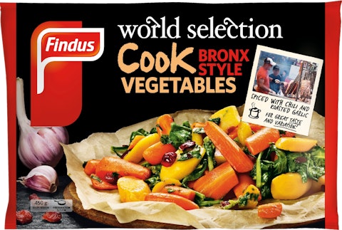 Findus Cook vegetable 450g Bronx