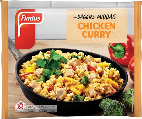 Findus Dagens Middag 600g chicken curry