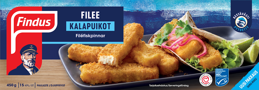 Findus filee kalapuikot MSC 450g pakaste