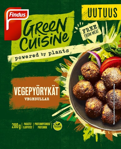 Findus Green Cuisine vegepyörykät 280g pakaste