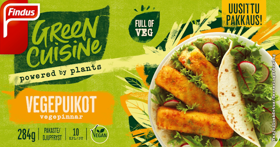 Findus Green Cuisine vegepuikot 284g pakaste