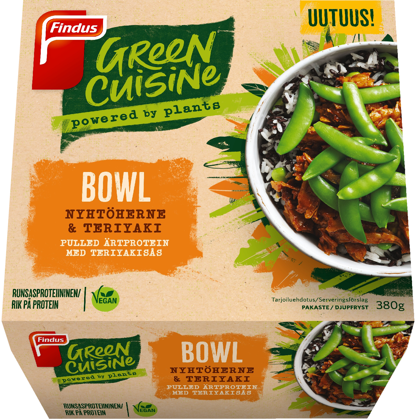 Findus Green Cuisine nyhtöherne&bowl 380g pakaste | K-Ruoka Verkkokauppa